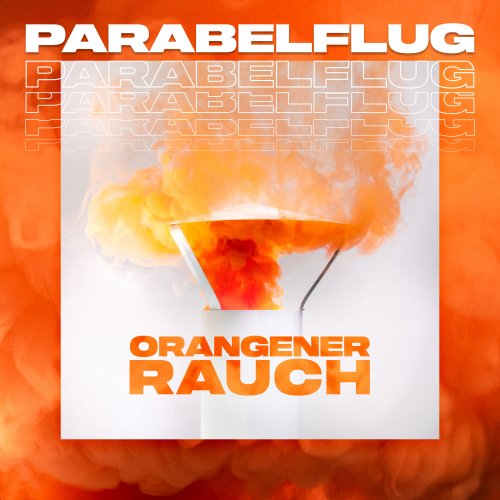 Orangener Rauch - Parabelflug